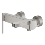 GROHE Plus badkraan m. omstel m. koppelingen supersteel SW523646