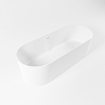 MONDIAZ NOBLE Vrijstaand bad - 180x75cm - talc SW491429