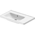 Duravit D-Neo wastafel met wondergliss 80x48x17cm 1 kraangat rechthoek Keramiek Wit SW640407
