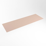 Mondiaz TOP 51 Topblad - 160x51x0.9cm - geschikt voor afdekplaat - Solid surface - Rosee SW1017217