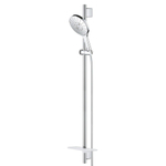 GROHE Rainshower SmartActive 150 Glijstangset - 90cm - ronde handdouche - 3 straalsoorten - gladde doucheslang - met zeepschaal - chroom SW452504