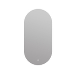 Arcqua Oval Spiegel - 40x80cm - ovaal - verticaal - backlight LED SW1223201
