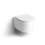 Clou InBe 1 wandtoilet met toiletzitting versie 48 cm mat wit SW993251