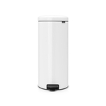 Brabantia NewIcon Pedaalemmer - 30 liter - kunststof binnenemmer - wit SW1026547