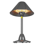 Eurom Terrasverwarming PD1500 Tafelmodel 95cm 1500watt Antraciet SW539120