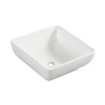 Wiesbaden Piazza waskom vierkant 40 x 40 x 15 cm keramiek glans wit SW62643