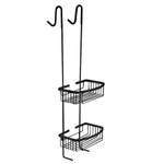 Best Design Rome Steinhof Nero ophangrek doucheregaal mat zwart SW280253