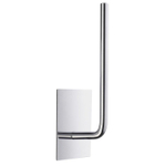 Smedbo Beslagsboden Reserverolhouder - 4.5x15x5.7cm - zelfklevend - RVS Gepolijst Edelstaal SW421875