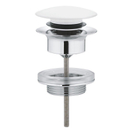 GROHE afvoergarnituur push open wit 0434217
