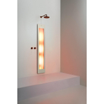 Sunshower Round One L infrarood opbouw incl. Wandbeugel 185x33x12cm full body inclusief 5 jaar garantie Sand White SW773810