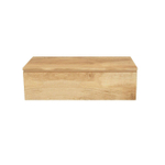 Arcqua Living Onderkast - 100x46x30cm - 1 lades - greeploos - gemelamineerd spaanplaat - oak natural SW909446