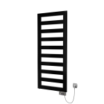 Plieger Bellezza-EL elektrische designradiator 60x146.5cm 800watt staal Zwart mat SW722511