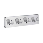 Smedbo Ice Handdoekhaak - 20x5cm - 4 haken - chroom SW74394