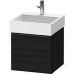 Duravit D-Neo wastafelonderkast 48.4x44x44.2cm 1 lade Eiken (zwart) Mat SW640801