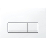 Geberit Delta bedieningsplaat 2-toets spoeling alpien wit OUTLETSTORE STORE32009