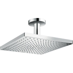 Hansgrohe Raindance E Square hoofddouche E300 1jet met plafondbevestiging 10cm 30x30cm chroom SW157194