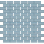 Roca Rock Art Mozaïektegel 30x31cm 6mm Aqua SW295513