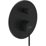 Villeroy & Boch Loop & Friends douchekraan - inbouw - Eengreeps - met omstel - mat zwart SW974252