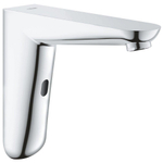 GROHE Euroeco Cosmopolitan E waterbesparende wandkraan zonder menging met LongLife batterij 6V chroom 0437795