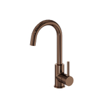 Fortifura Calvi Wastafelmengkraan - hoog - draaibare uitloop - geborsteld koper PVD OUTLETSTORE STORE31007