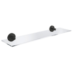 GROHE Start QuickFix Planchet - 53x14.5cm - mat glas - mat zwart SW1126550