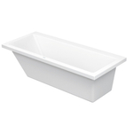 Duravit Vero bad acryl rechthoekig met rugsteun links 170x70x46cm wit 0297517