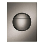 GROHE Nova S-size drukplaat hard graphite geborsteld SW242287