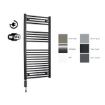 Sanicare electrische design radiator 111,8 x 45 cm. chroom met WiFi thermostaat chroom SW1000637