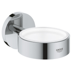 GROHE Essentials glas/zeephouder zonder glasdeel chroom 0438134