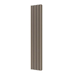 Plieger Siena designradiator verticaal dubbel 1800x318mm 1096W zandsteen 7253167