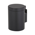 Geesa Hotel wandafvalemmer 17.5x24x23cm 3L zwart mat SW772551