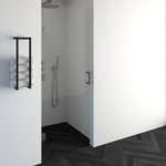 BRAUER Create Douchedeur - 80x200cm - profielloos - antikalk - 8mm veiligheidsglas - geborsteld RVS SW223729