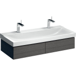Geberit Xeno2 wastafelonderkast 2 lades 117,4x46,2cm scultura grijs SW417315