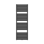 Belrad Handdoekradiator - middenaansluiting - 1800X600mm - Zwart SW1152692