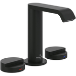 Villeroy & Boch Dawn Driegats wastafelkraan - mat zwart SW974309