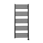 Crosswater MPRO Elektrische handdoekradiator - 115x50cm - 400 Watt - mat zwart SW670262