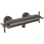 GROHE Atrio douchekraan met koppelingen met kruisgrepen brushed hard graphite SW224956
