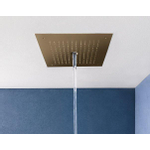 Crosswater MPRO Hoofddouche - 38x38cm - 2 straalsoorten - Messing geborsteld SW876717