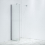Saniclass Bellini Inloopdouche - 60x200cm - helder glas - chroom SW208802