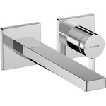 Hansgrohe Tecturis Wastafelkraan Inbouw - mengkraan - eengreeps - 22.5cm uitloop - chroom SW918386