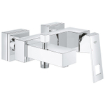 GROHE Eurocube badkraan met omstel en koppelingen chroom 0442111