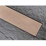 Xenz Soft douchebakafvoer Linear cover koper SW1002394