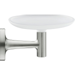 Duravit Starck T Zeephouder - wandmodel - 14x10.6cm -matglas - RVS geborsteld SW962368