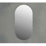 INK SP26 Spiegel - 40x3x80cm - ovaal - zonder kader - aluminium Spiegel SW798397