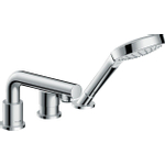 Hansgrohe Talis s afdekset 3 gats badrandcombinatie chroom SW31793