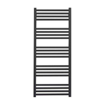 Crosswater MPRO handdoekradiator - 114x48cm - 447 watt - mat zwart SW487362