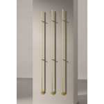 Instamat Jay Elektrische Handdoekradiator 172cm hoog 29Watt Messing (goud) SW416908