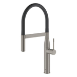 GROHE Essence Keukenkraan - hoog - 2 straalsoorten - met profesionele handdouche - hard graphite geborsteld SW354672