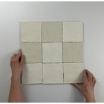 By Goof Moos Ivory glans handvorm 13x13 SW1026235