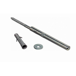 INK bevestigingsset - tbv wandplank - breedte 120 - 180cm - diepte 20cm - Staal SW494050